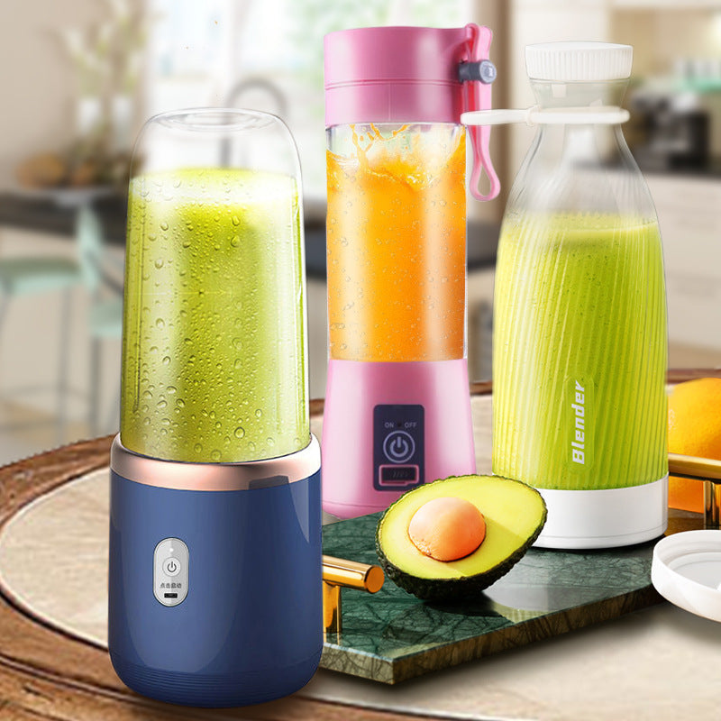 Rechargeable Portable Small Electric Juicer Stainless Steel Blade Juicer Cup