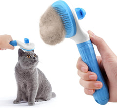 Cat Brush Dog Brush, Slicker Cat Dog Brushes for Grooming, Self Cleaning Dog Cat