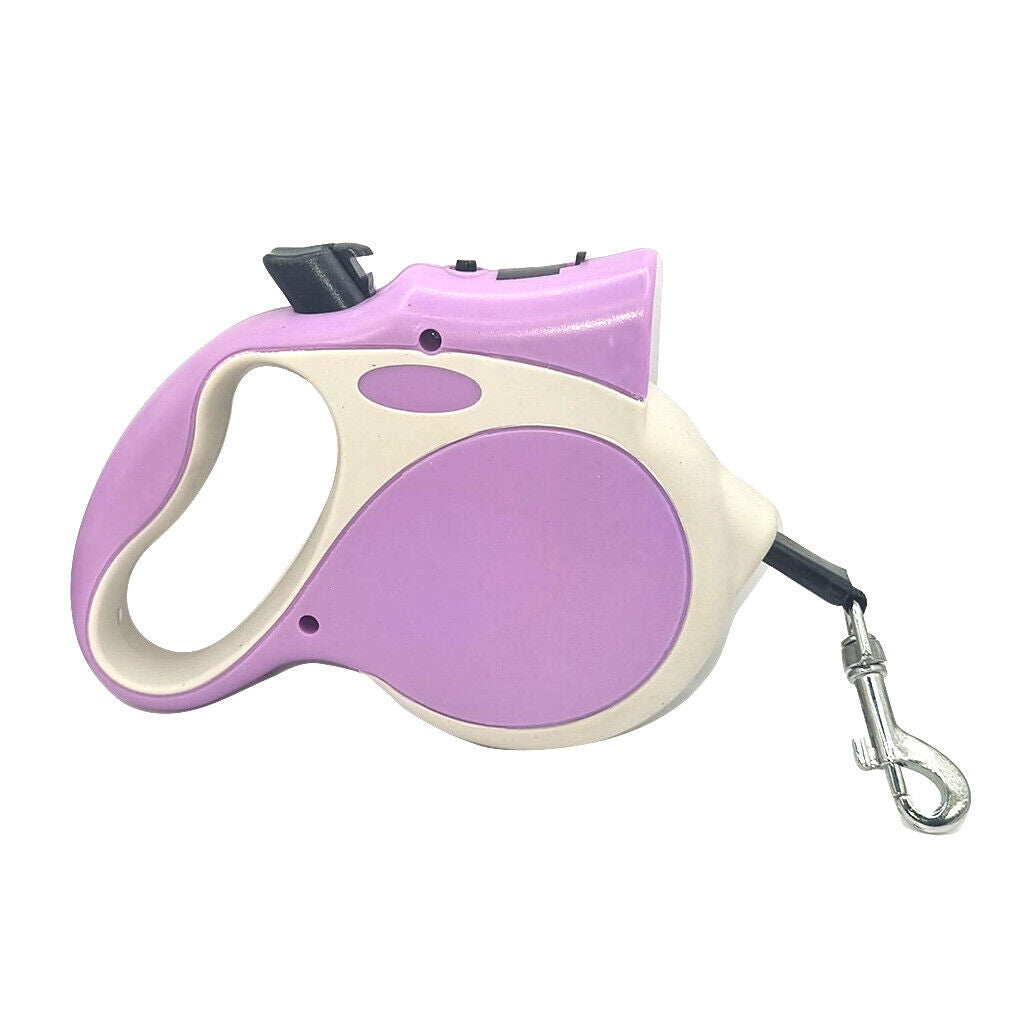 New LED Light Automatically Retractable Dog Leash With Light For Night Walking5m