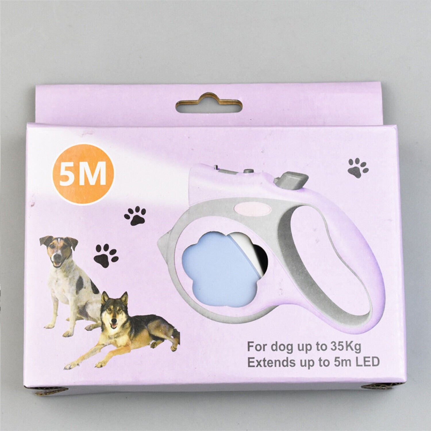 New LED Light Automatically Retractable Dog Leash With Light For Night Walking5m