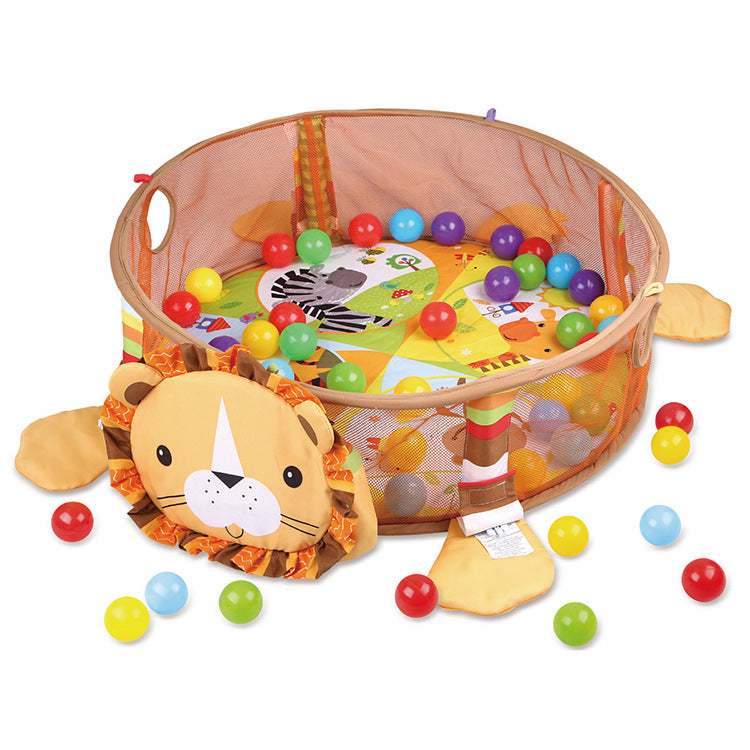 Kids Baby Gym Activity Toys, Arch, Protective Mesh, Storage Bag and 30 Balls.