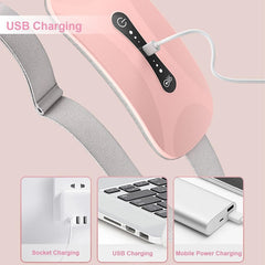 Original 3 Gears Menstrual Heating Pad, with 3 Heat Levels & 3 Vibration Modes