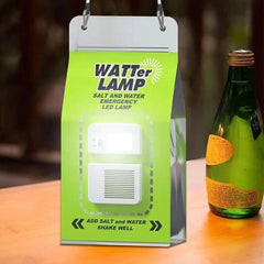 Outdoor Salt Water LED Emergency Lamp for Camping Night Fishing-Portable Energy