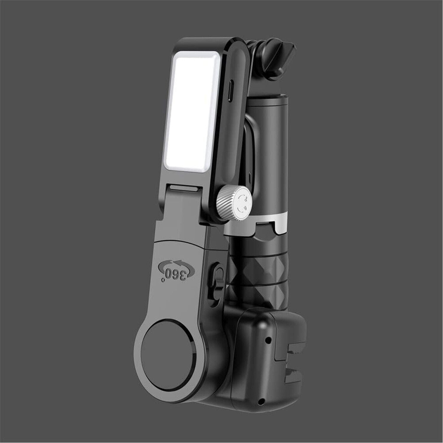 Q18 Mobile Phone Selfie Stick Anti-shake Hand-held SingleAxis Gimbal Stabilizer