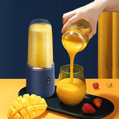 Rechargeable Portable Small Electric Juicer Stainless Steel Blade Juicer Cup