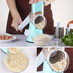 Cheese,Vegetable Grater Multifunctional Handheld Cheese Shredder,Cutter Slicer.