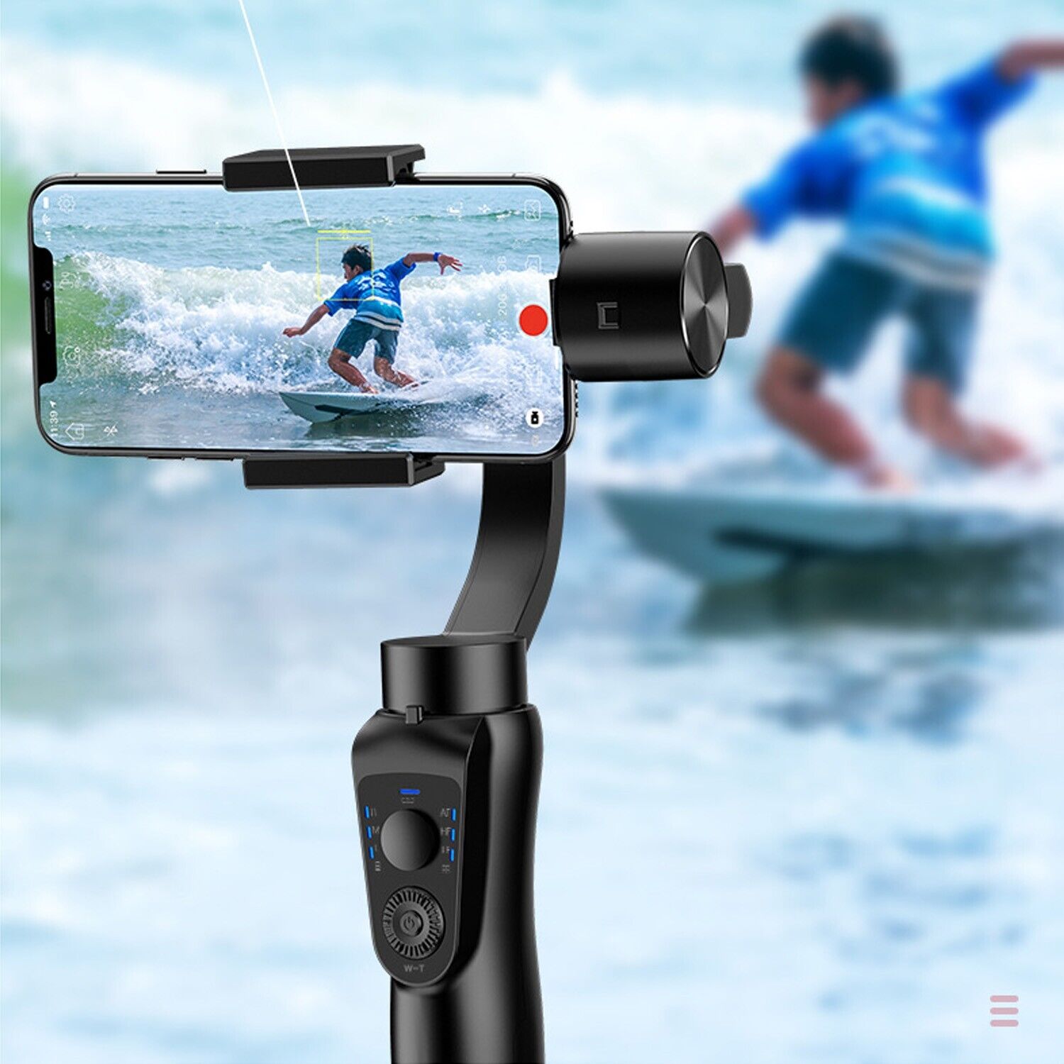 S5B Handheld 3-Axis Gimbal Stabilizer Cellphone Action Camera Anti-shake Holder