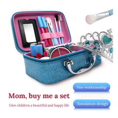 Kids Real Makeup Kit, Frozen Makeup Set for Girls - Washable Makeup Toys