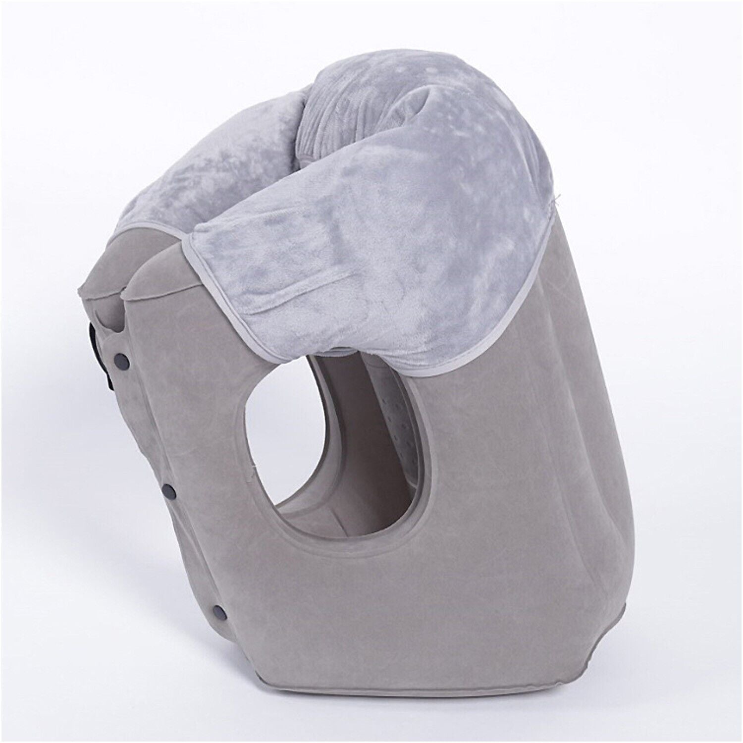 Air Cushion Travel Pillow for Airplane Office Nap Rest Neck Head Chin Inflatable