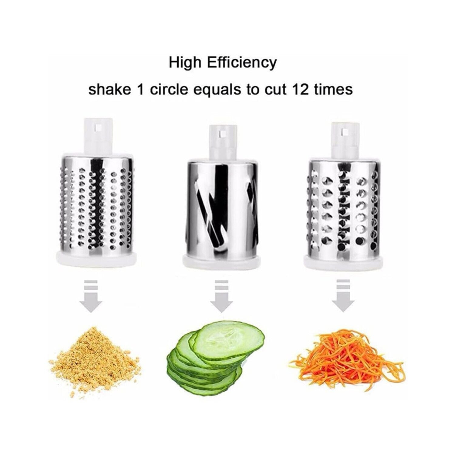 Cheese,Vegetable Grater Multifunctional Handheld Cheese Shredder,Cutter Slicer.